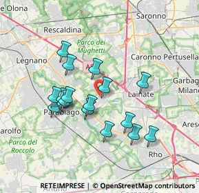 Mappa Via Evangelista Torricelli, 20014 Nerviano MI, Italia (3.15)