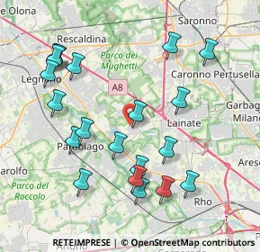 Mappa Via Evangelista Torricelli, 20014 Nerviano MI, Italia (4.262)