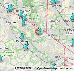 Mappa Via Evangelista Torricelli, 20014 Nerviano MI, Italia (6.132)