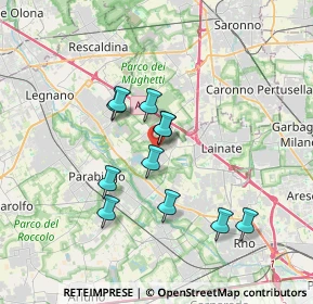 Mappa Via Evangelista Torricelli, 20014 Nerviano MI, Italia (2.90909)