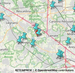 Mappa Via Evangelista Torricelli, 20014 Nerviano MI, Italia (5.86)