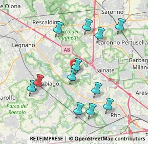 Mappa Via Evangelista Torricelli, 20014 Nerviano MI, Italia (4.02333)