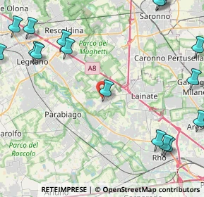 Mappa Via Evangelista Torricelli, 20014 Nerviano MI, Italia (6.43)