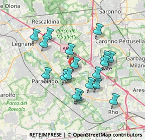 Mappa Via Evangelista Torricelli, 20014 Nerviano MI, Italia (3.22556)