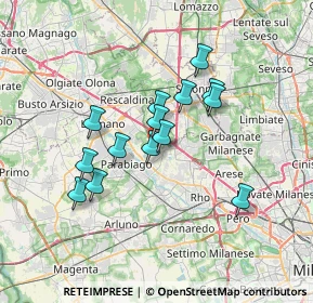 Mappa Via Evangelista Torricelli, 20014 Nerviano MI, Italia (5.63714)