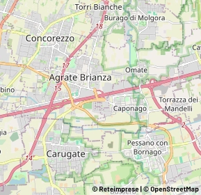 Mappa 20041 Agrate Brianza MB, Italia (3.3525)