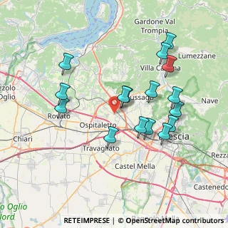 Mappa Via Rodengo, 25050 Rodengo-saiano BS, Italia (7.32938)