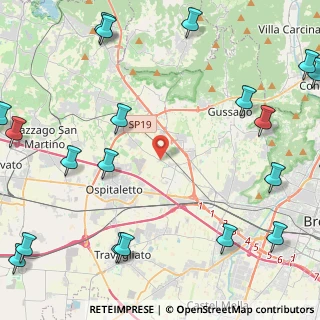 Mappa Via Rodengo, 25050 Rodengo-saiano BS, Italia (6.8325)