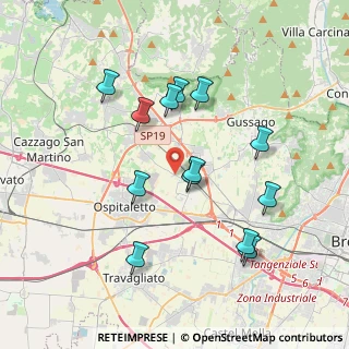 Mappa Via Rodengo, 25050 Rodengo-saiano BS, Italia (3.61538)