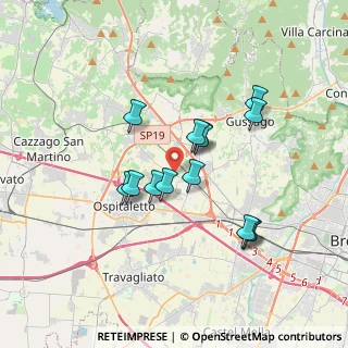 Mappa Via Rodengo, 25050 Rodengo-saiano BS, Italia (2.96857)