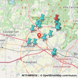 Mappa Via Rodengo, 25050 Rodengo-saiano BS, Italia (3.50188)