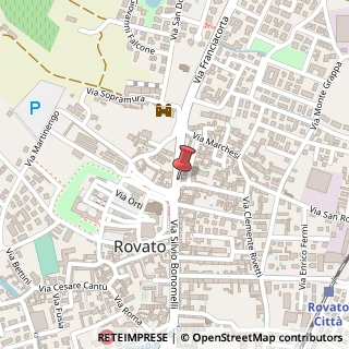 Mappa Via Abate Angelini, 1, 25038 Rovato, Brescia (Lombardia)