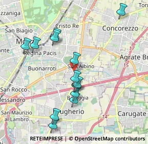 Mappa Via Isonzo, 20047 Brugherio MB, Italia (1.93615)