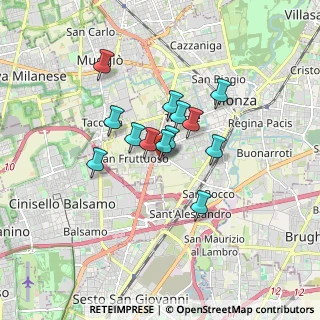 Mappa Via Tronto, 20900 Monza MB, Italia (1.19308)