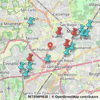 Mappa Via Tronto, 20900 Monza MB, Italia (2.38867)