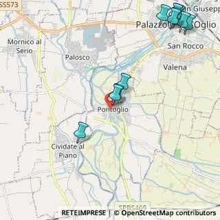 Mappa Via Trieste, 25037 Pontoglio BS, Italia (2.91167)