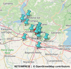 Mappa Via Antonio Drammis, 25127 Brescia BS, Italia (8.15833)