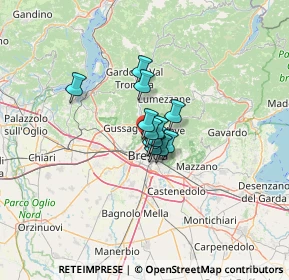 Mappa Via Antonio Drammis, 25127 Brescia BS, Italia (6.00917)