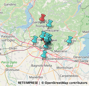 Mappa Via Antonio Drammis, 25127 Brescia BS, Italia (5.87714)