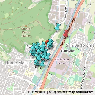 Mappa Via Antonio Drammis, 25127 Brescia BS, Italia (0.32727)