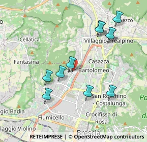 Mappa Via Antonio Drammis, 25127 Brescia BS, Italia (1.96818)