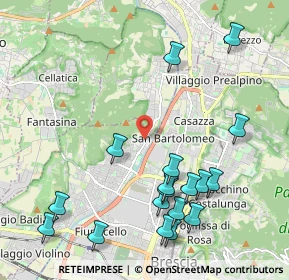 Mappa Via Antonio Drammis, 25127 Brescia BS, Italia (2.43222)
