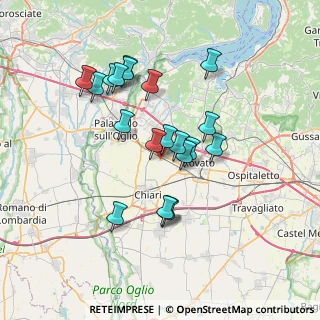 Mappa Via L. Lama, 25033 Cologne BS, Italia (6.2985)