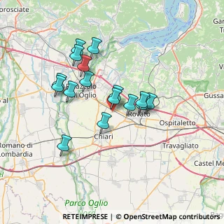 Mappa Via L. Lama, 25033 Cologne BS, Italia (5.9925)