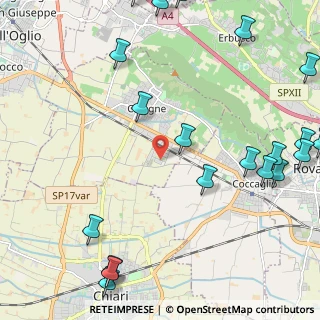 Mappa Via L. Lama, 25033 Cologne BS, Italia (3.162)