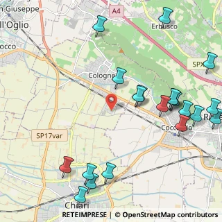 Mappa Via L. Lama, 25033 Cologne BS, Italia (2.752)