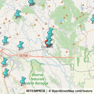 Mappa Via Lamarmora, 13836 Cossato BI, Italia (6.08786)