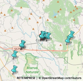 Mappa Via Alfonso Lamarmora, 13836 Cossato BI, Italia (3.17273)