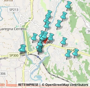Mappa Via Lamarmora, 13836 Cossato BI, Italia (0.736)