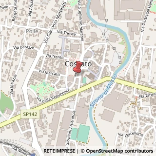 Mappa Piazza mercato 32, 13836 Cossato, Biella (Piemonte)