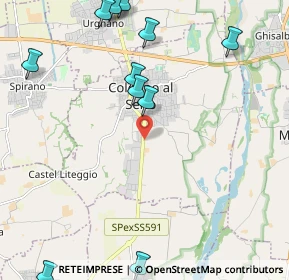 Mappa Via Crema, 24055 Cologno Al Serio BG, Italia (2.81083)