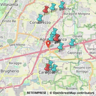 Mappa Strada Comunale Ghiringhella, 20864 Agrate Brianza MB, Italia (1.79643)