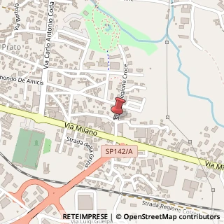 Mappa Strada Regione Croce, 3, 13900 Biella, Biella (Piemonte)