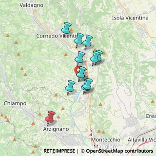 Mappa Piazza Giangiorgio Trissino, 36070 Trissino VI, Italia (2.49333)