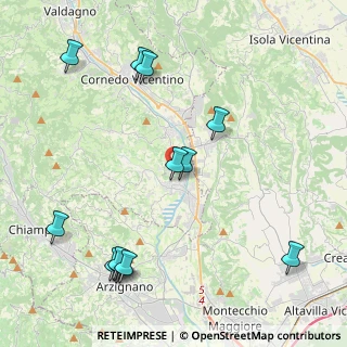 Mappa Piazza Giangiorgio Trissino, 36070 Trissino VI, Italia (5.02308)