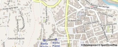 Mappa Biella
