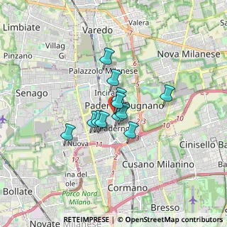 Mappa Via Bruno Buozzi, 20037 Paderno Dugnano MI, Italia (1.01917)
