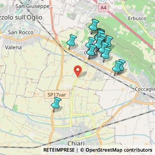 Mappa Via Francesca, 25033 Cologne BS, Italia (1.902)