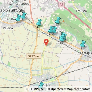 Mappa Via Francesca, 25033 Cologne BS, Italia (2.24364)