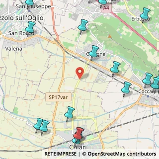 Mappa Via Francesca, 25033 Cologne BS, Italia (3.4835)