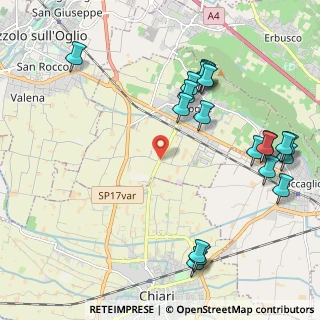 Mappa Via Francesca, 25033 Cologne BS, Italia (2.524)