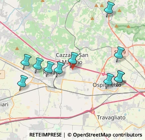 Mappa Via Alessandro Volta, 25046 Cazzago San Martino BS, Italia (4.17364)