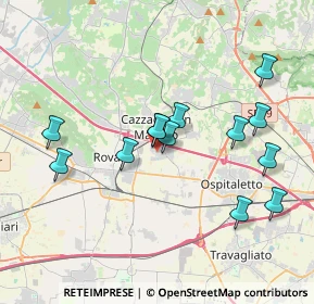 Mappa Via Alessandro Volta, 25046 Cazzago San Martino BS, Italia (3.56462)