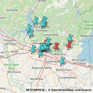Mappa Via Triumplina, 25125 Brescia BS, Italia (10.69947)