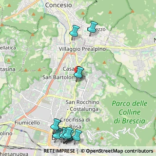 Mappa Via Triumplina, 25125 Brescia BS, Italia (2.94214)