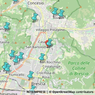 Mappa Via Triumplina, 25125 Brescia BS, Italia (3.32267)
